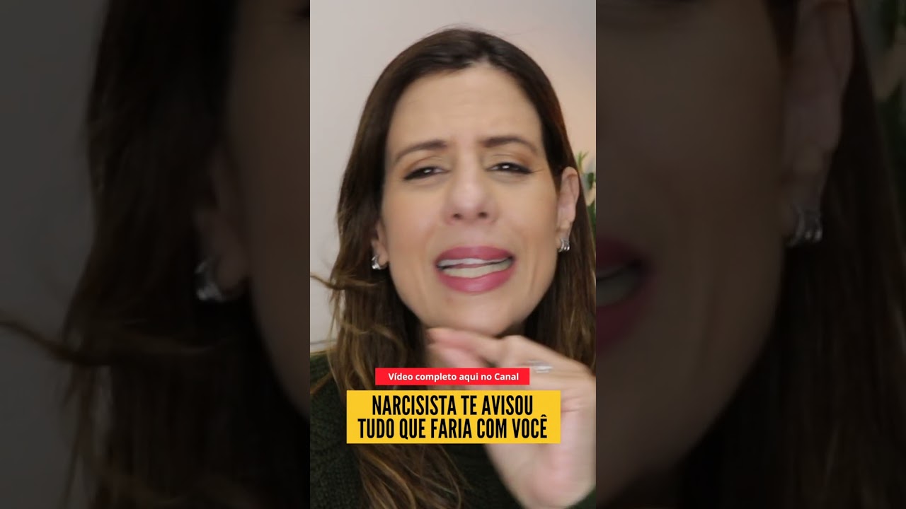 NARCISISTA TE AVISOU TUDO QUE FARIA COM VOCÊ: Quando parece sinal de confiança