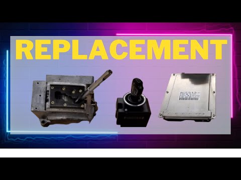 How to replace shifter EIS and computer on Mercedes w220 s430 s500 s55 s600 amg