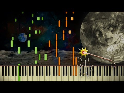 Synthesia: Touhou 15 - Faraway Voyage of 380,000 Kilometers | Piano Tutorial | by EpreTroll
