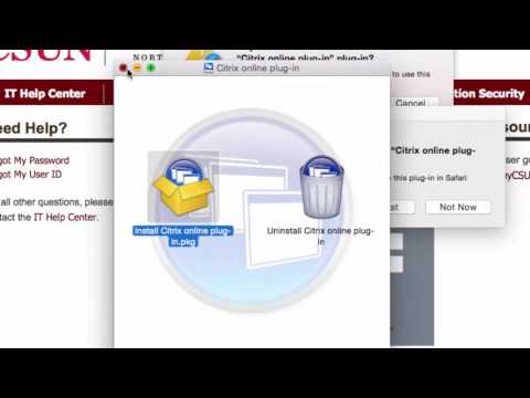 Install Citrix Client Mac