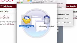 Installing the Citrix Client on a Mac 2016
