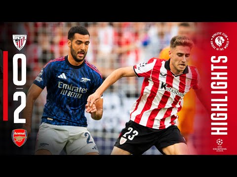 HIGHLIGHTS | Athletic Club 0-2 Arsenal | MD1 Champions League