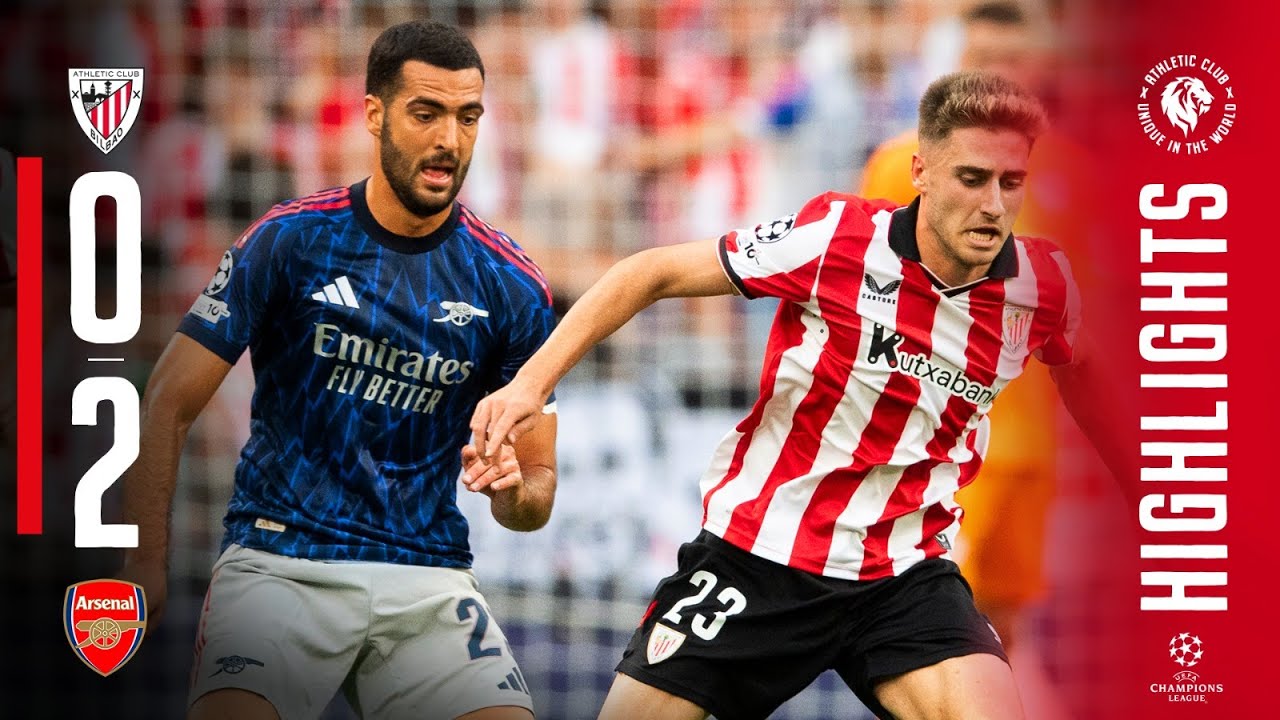 Athletic Club vs Arsenal Highlights