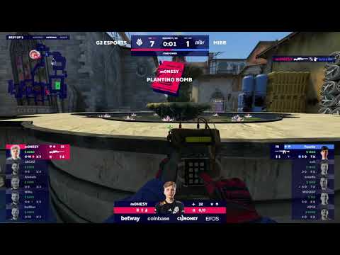 CS:GO - This KID is NUTS!? (m0NESY INSANE 1v4)