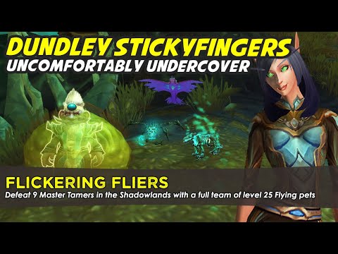 Dundley Stickyfingers (Flying) - Uncomfortably Undercover