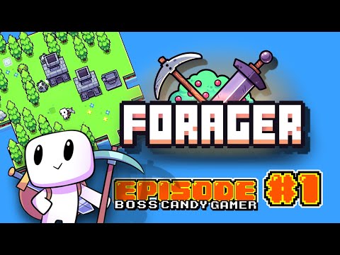 Forager Gameplay Walkthrough - Episode 1 - Lets break stuff!