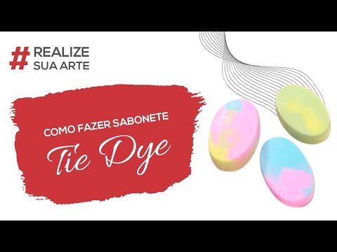 Aprenda a fazer Sabonete Tie Dye | Especial Crianças