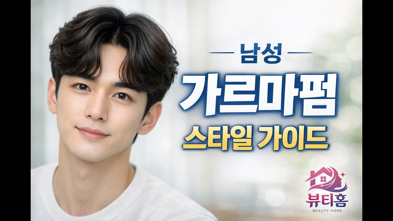 남성 가르마펌 스타일 가이드