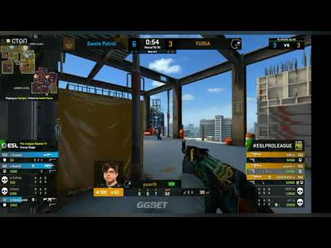 CS:GO ESL PRO LEAGUE. SWOLE PATROL - FURIA. yuurih trolling freakazoid