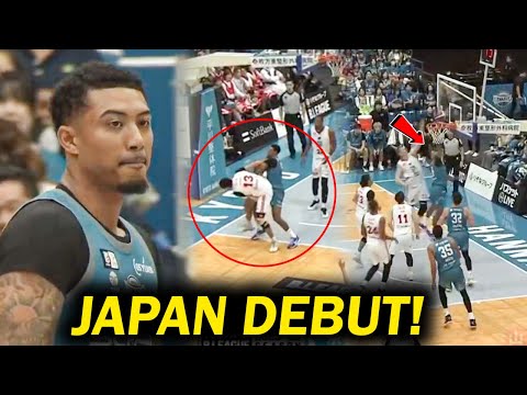 JAMIE MALONZO JAPAN DEBUT! Nakapisikalan ni Malonzo ang Anak ng PBA Legend! Solid Debut!