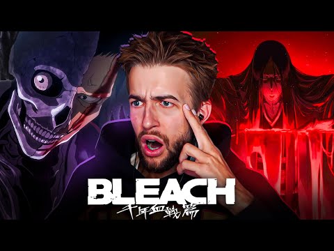 KENNY VS UNOHANA IS CRAZY... BLEACH TYBW Episode 10 Reaction