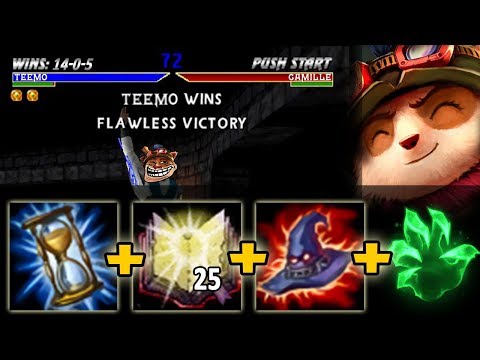 CAMILLE MAIN TAUGHT TO RESPECT THE TEEMO Teemo vs Camille SEASON 9 Ranked Gameplay