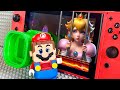 Lego Mario Enters The Nintendo Switch To Save Peach From Bowser S Airship Will He Succeed