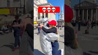 I always have a plan B when my cheeky wife is teasing me. #valentinethestatue #funny