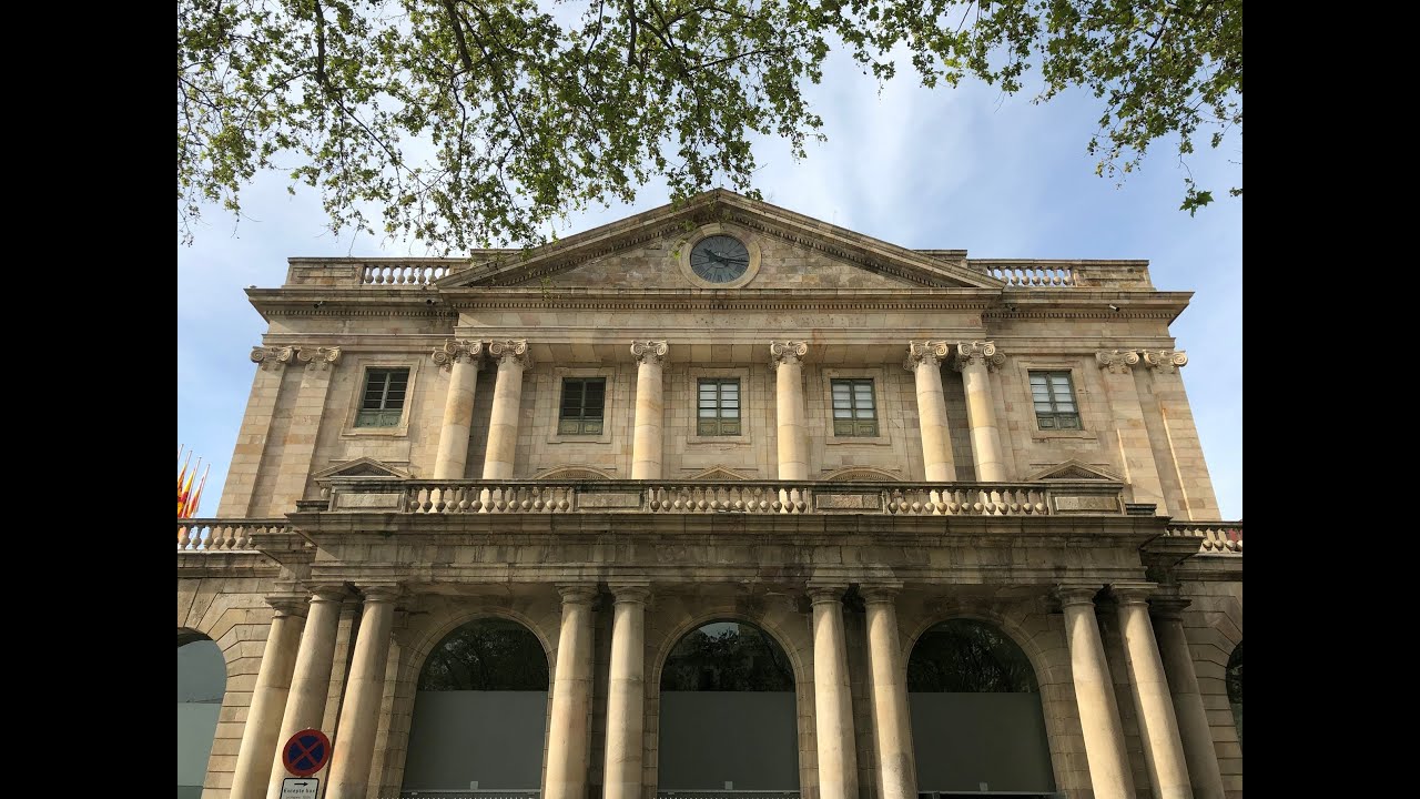 video Barcelona 4k Casa Lonja de Mar Llotja de Mar (subtítulos)