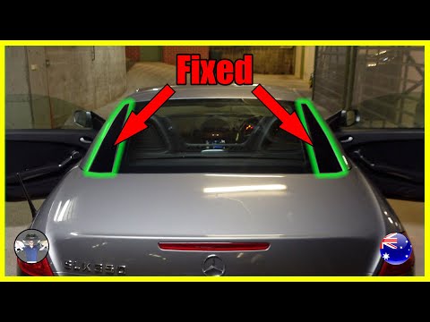 Dodgy DIY - Fixing the Rear Trim Panels on my Mercedes SLK | MGUY Australia