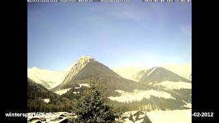 preview picture of video 'Ahrntal Luttach webcam time lapse 2011-2012'