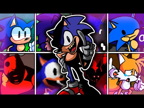 Vessel but Different "Sonic" Characters Sings (Phantom Attack) 🐱- FNF Cover