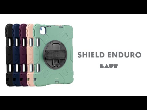 Аксесуар для iPad LAUT Shield Enduro Burgundy (L_IPD20_SE_PL) for iPad Air (2020-2025) / iPad Pro 11 (2018-2022)