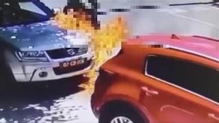 Осумдневен притвор и кривична за скопјанецот кој запали две возила на бугарската амбасада