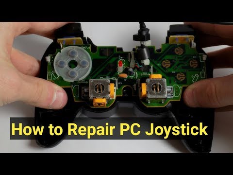How to repair pc usb joystick