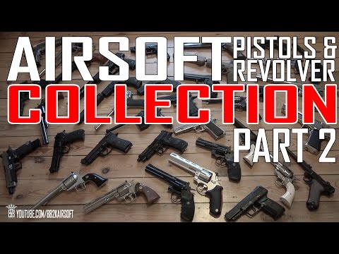 *Airsoft Collection *  Pistols & Revolver 2016  - Part 2 | English Subtitles - Deutsch