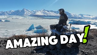 Epic Alaska Adventures: ATV Ride to Knik Glacier!