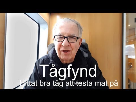 2019-02-21 FYNDTÅG – Jag har hittat bra tåg att testa mat på