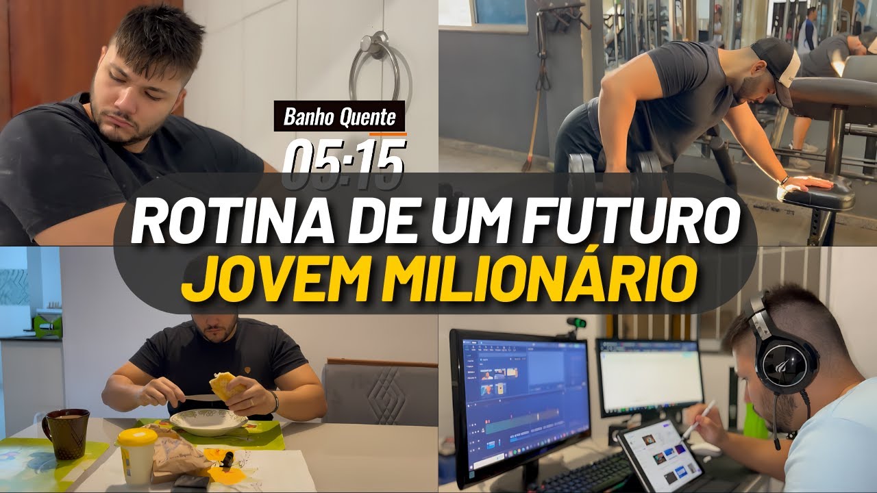 24 Horas no Caminho do Sucesso: Rotina de um Jovem Rumo ao Milhão