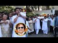 Bappi Lahiri Last Rites | Daughter Rema INCONSOLABLE while son Bappa breaks into TEARS | #Shorts