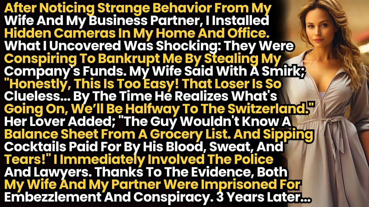 I Uncovered My Cheating Wife & Her Lover Were Conspiring To Bankrupt Me By Stealing My Company's Fun