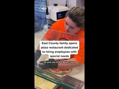 East County family opens pizza restaurant dedicated to hiring employees with special needs