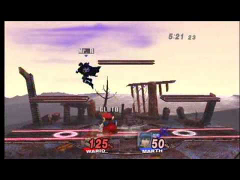 BNI3 - W⅛F - Glutonny (Wario) vs Mr. R (Marth) [1/2]