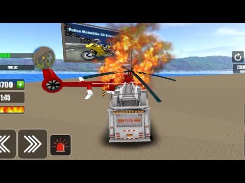 City Fire Truck Rescue | fire truck driving simulator | Fire fighting | Android games gameplay #6