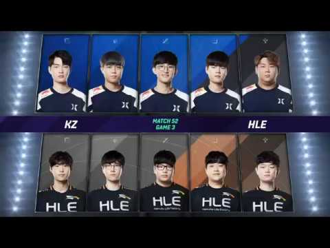 [LCK SUMMER 2019] Highlight KZ vs HLE Trận 3.
