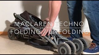 How to Fold / Unfold the Maclaren Techno