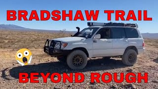 Scouting the Bradshaw Trail #100serieslandcruiser #lx470 #dodge2500