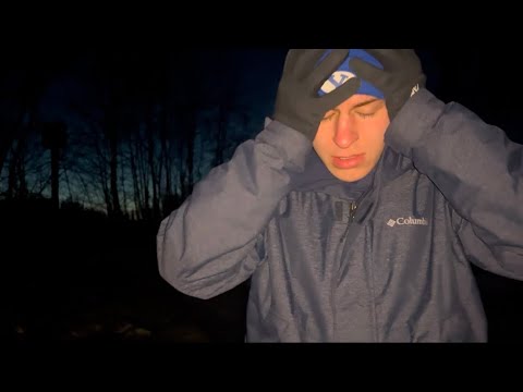 Alaska Escape Cabin on a Frozen Lake