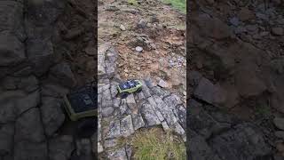 axial scx24 deadbolt crawling at the beach