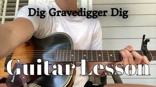 How to play Dig Gravedigger Dig by by Corb Lund on guitar