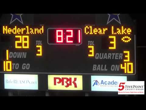 Nederland vs. Clear Lake Highlights presented by 5 Point Credit Union