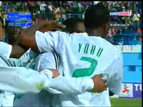 2004 (February 8) Nigeria 2 -Cameroon 1 (African Nations Cup)