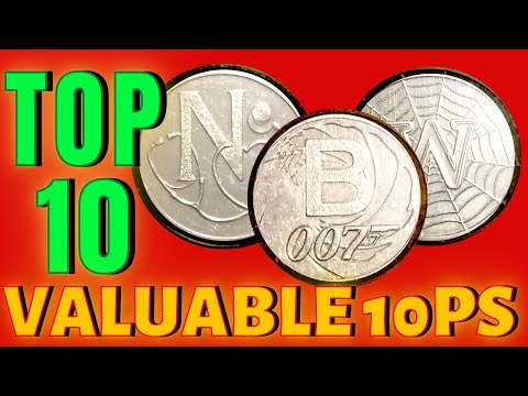 Top 10 Most Valuable and Rare 10p Coins! (UK Circulation) 2022
