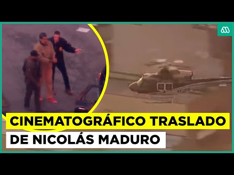 Así fue el cinematográfico traslado de Maduro y su esposa a audiencia: Hubo gran despliegue aéreo