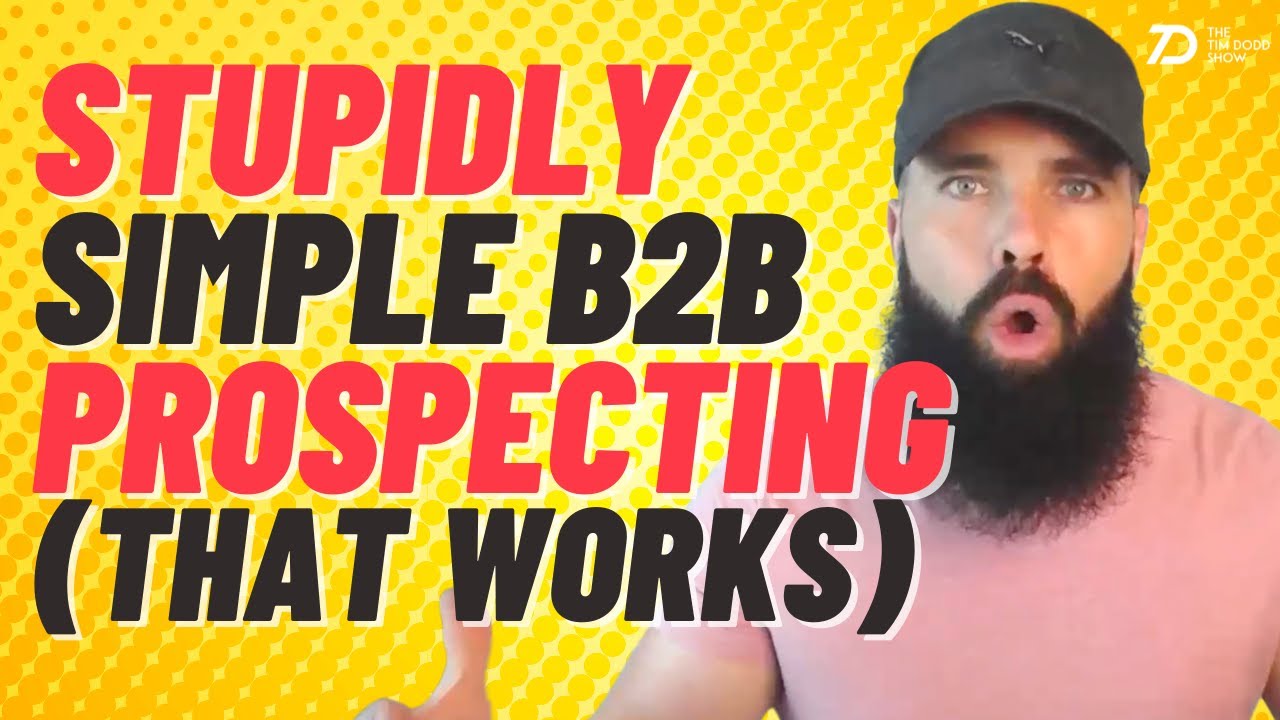 B2B Lead Generation | SALES PROSPECTING FOR B2B SALES & BUSINESS DEVELOPMENT (Stop Wasting Time)