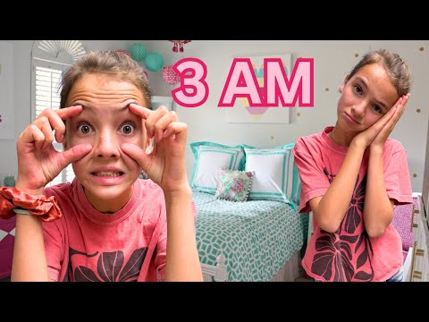 Sneaking around and ALL-NIGHTER with my Bestie!