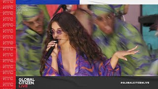 Billy Porter Welcomes Camila Cabello to the Stage to Perform &quot;Havana&quot; | Global Citizen Live