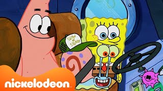 Download lagu Spongebob | Squidward Dapat Pekerjaan Baru! 🚌  | Nickelodeon Bahasa mp3