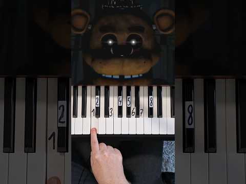 Five Nights at Freddy's Piano Tutorial #shorts
