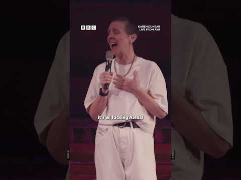 “Don’t gie me yer snash, Alexa!” #bbciplayer #karendunbar